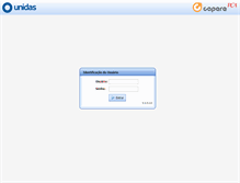 Tablet Screenshot of capere.unidas.com.br